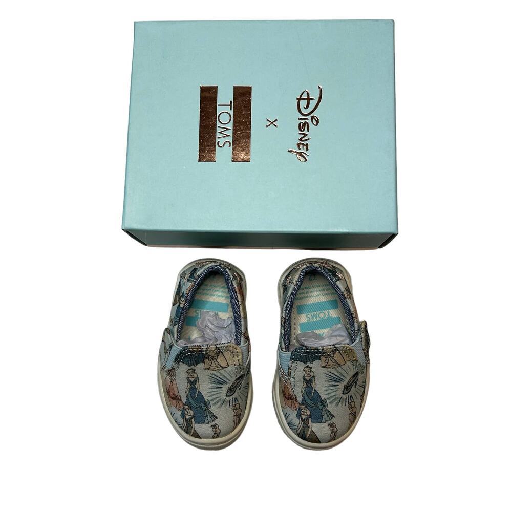 NWT Toms Disney Cinderella Luca Shoes 2